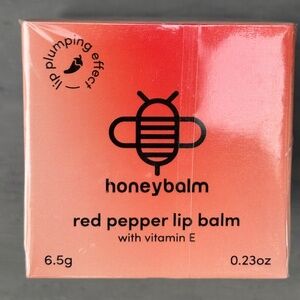 Honey Balm Red Pepper Lip Balm NIP SOLD OUT ONLINE